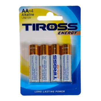 Baterie alkaliczne Tiross LR6 - 4 szt